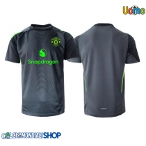 Maglie da calcio Manchester United Portiere Seconda Maglia 2025-26 Manica Corta